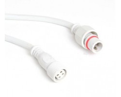 Conector Macho 4pins ip67 con 20cm. cable